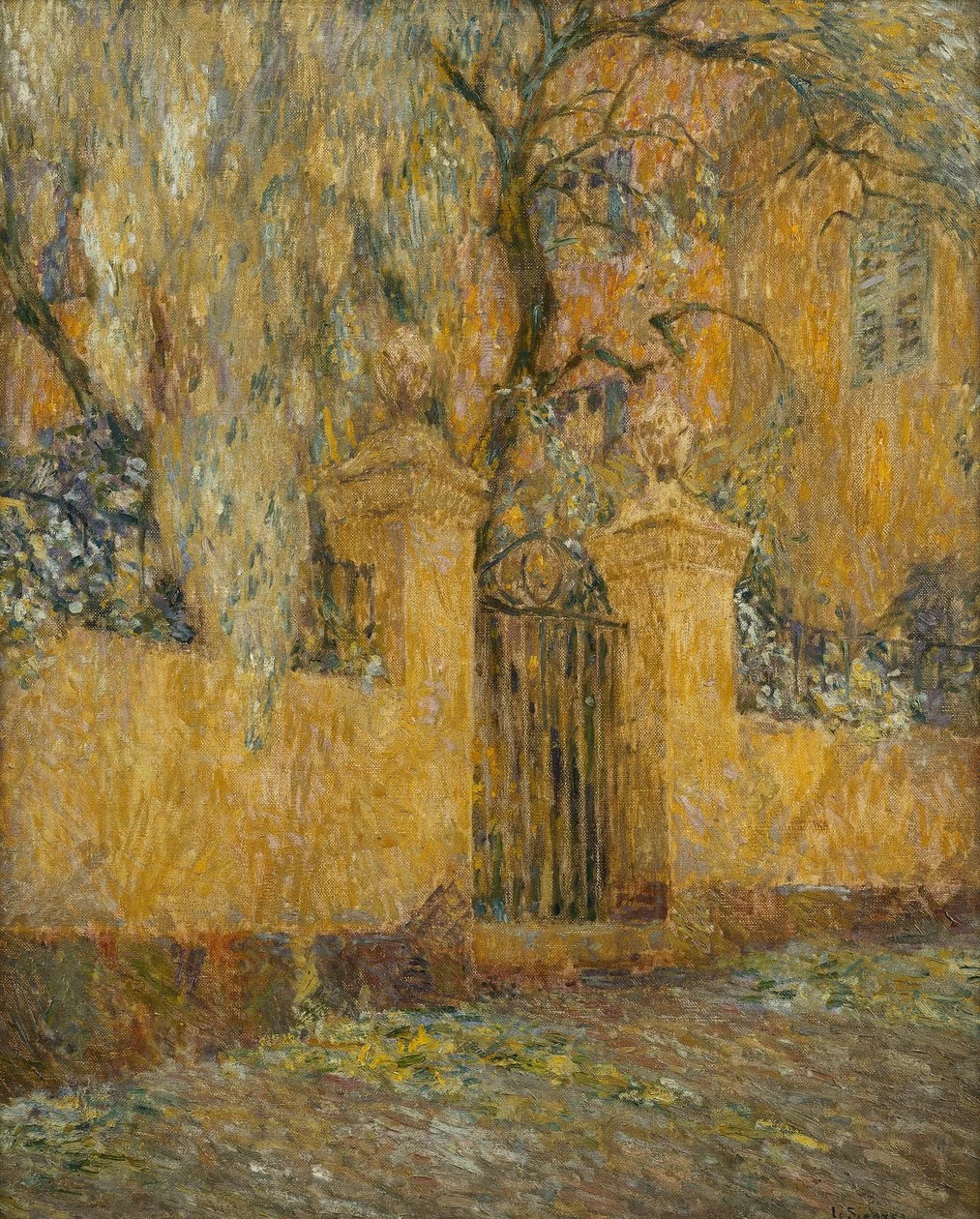 Henri Le Sidaner - Il cancello